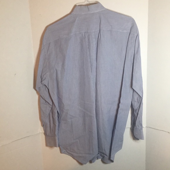 HEMISPHERE DRESS SHIRT LONG SLEEVE 100% COTTON SIZE M - Picture 4 of 4